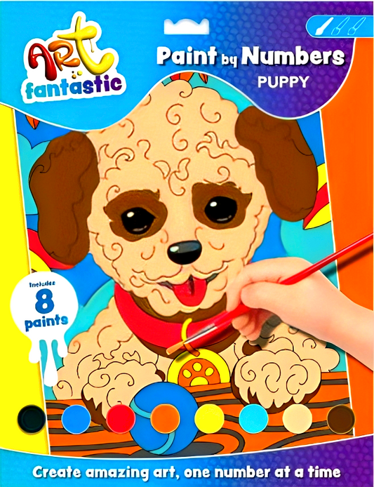 Curious Universe Art Fantastic Paint By Numbers Puppy
