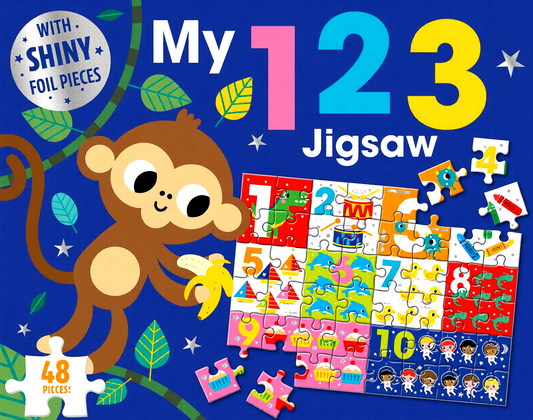 [Original Price: RM24.90] My 123 Jigsaw Set
