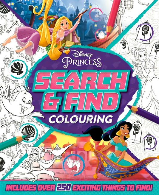 [Original Price: RM12.90] Disney Princess: Search And Find Colouring