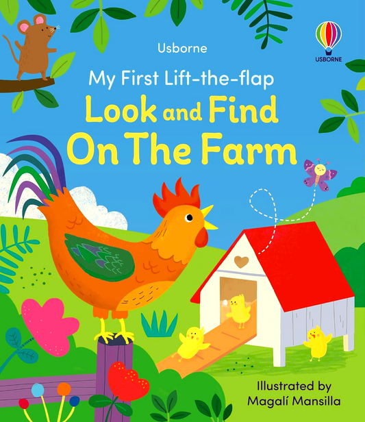 Usborne My First Lift-The-Flap: Look And Find On The Farm