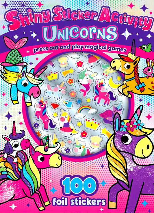 Shiny Sticker Activity Unicorns