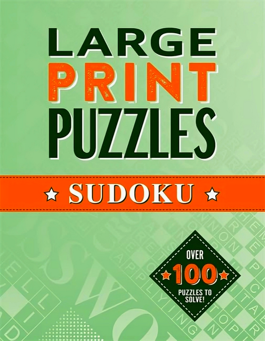 [Original Price: RM17.90] Large Print Puzzles: Sudoku