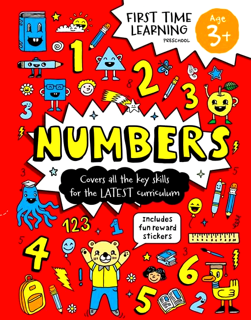 [Original Price: RM14.90] First Time Learning: Numbers Age 3+