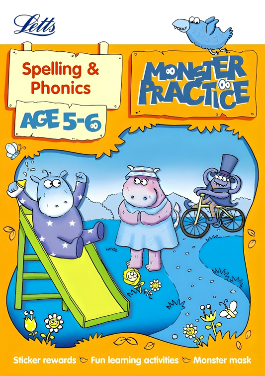 Monster Practice: Spelling And Phonics (Ages 5-6)