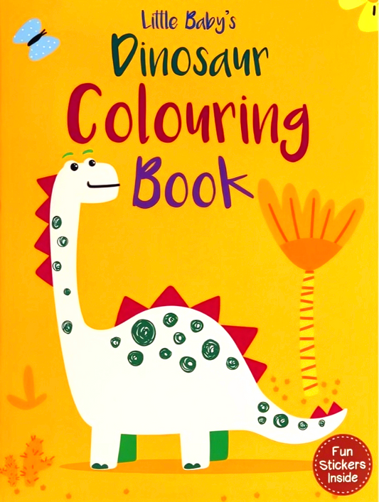 [Original Price: RM12.90] Little Baby's Dinosaurs Colouring Book