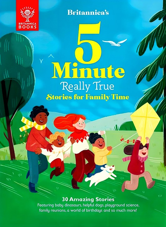[Original Price: RM34.90] Britannica's 5-Minute Really True Stories For Family Time