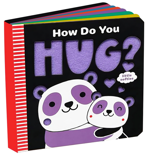 [Original Price: RM24.90] Little Softies: How Do You Hug? (With Felt Edges)