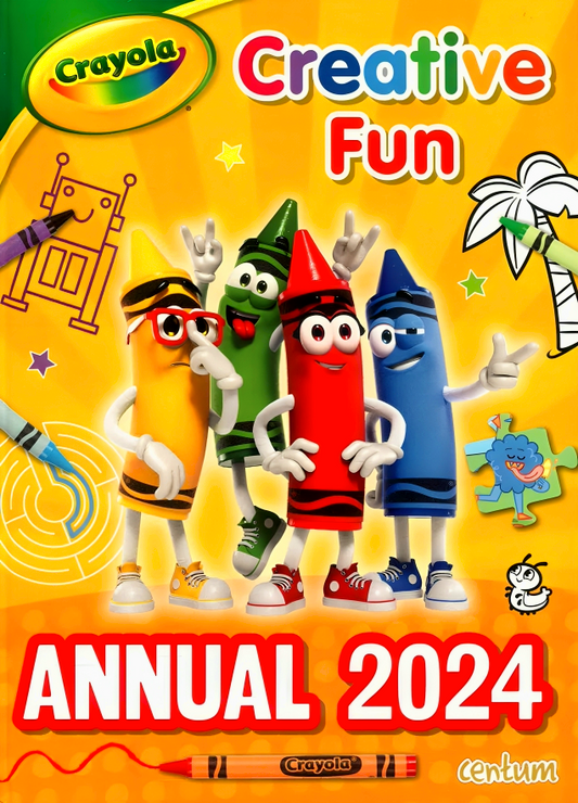 [Original Price: RM14.90] Crayola Creative Fun Annual 2024