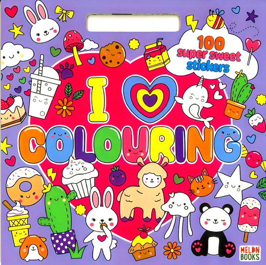 [Original Price: RM12.90] I Love Colouring Giant Colouring Pad