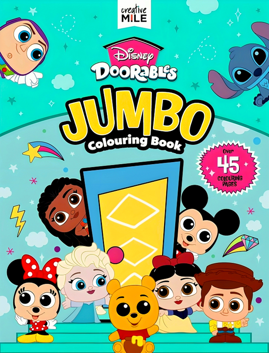 Disney Doorables Jumbo Colouring Book (Ub)