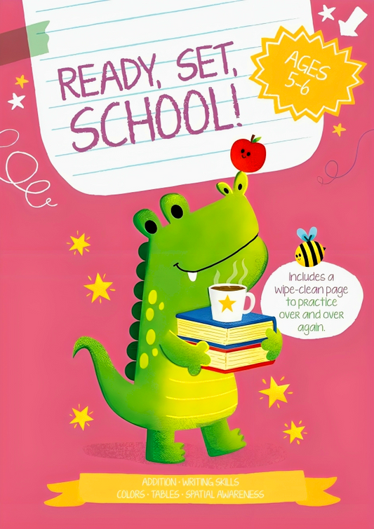 [Original Price: RM24.90] Ready, Set, School! Alligator
