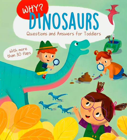 [Original Price: RM29.90] Dinosaurs: Questions & Answers For Toddlers (Why Q&A)
