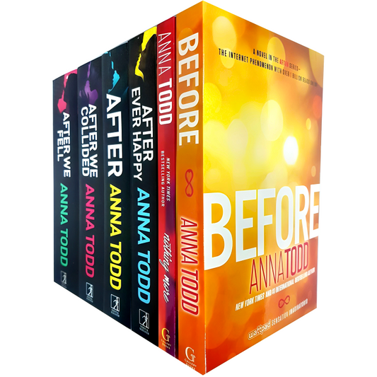 Anna Todd X5 Pack (After Every Happy, After, After We Collided, After We Fell, Before)