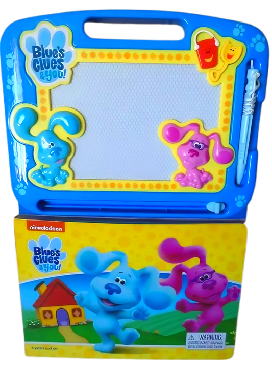 [Original Price: RM39.90] Blues Clues Book & Magnetic Drawing Pad