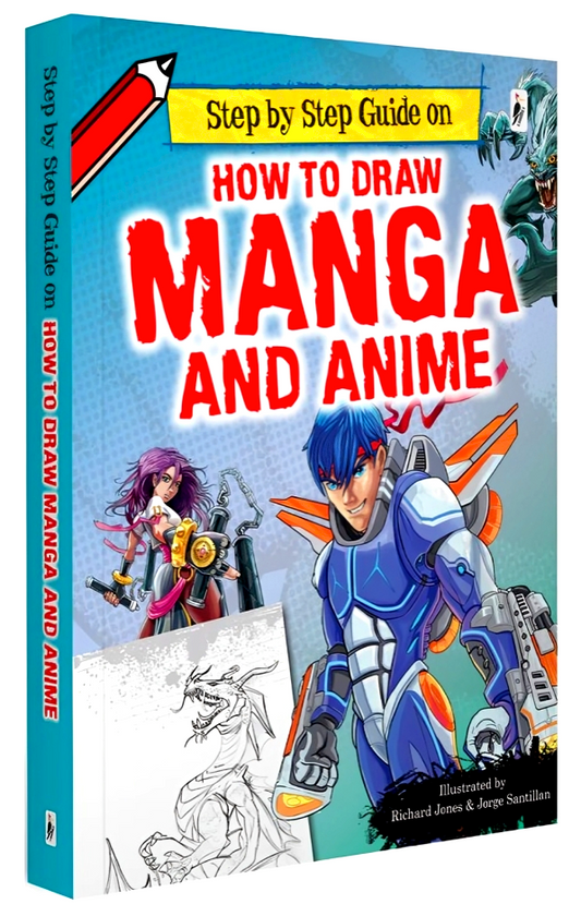 [Original Price: RM34.90] Step By Step Guide On How To Draw Manga And Anime