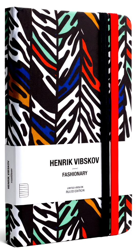 Henrik Vibskov X Fashionary Fung Print Ruled Notebook A6