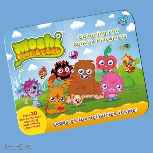 Moshi Monsters: Colouring And Activity Placemat