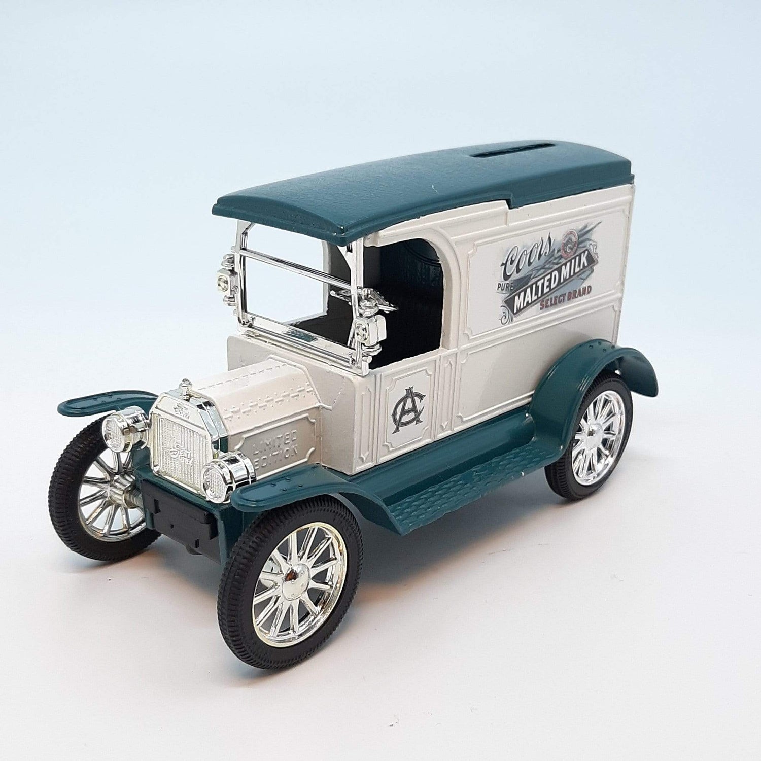 1917 MODEL T BANK- COORS PURE MALTED MILK SELEGT BRAND