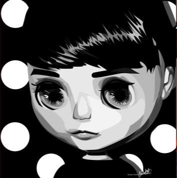 Blythe: Polkadot Pop Art (10X10)