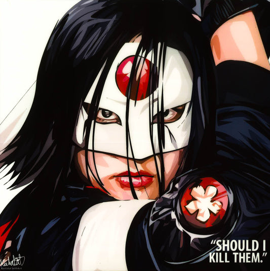 Katana Pop Art (10X10)