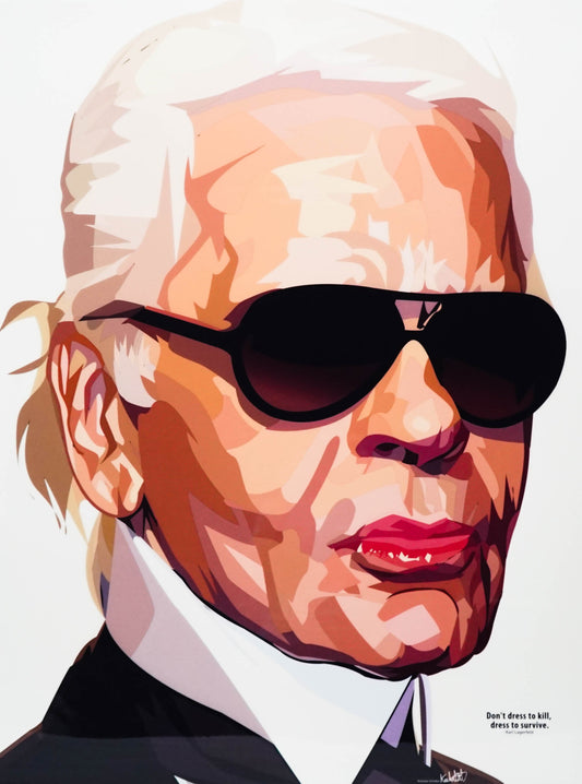 Karl Lagerfeld Pop Art Large (30'X40')