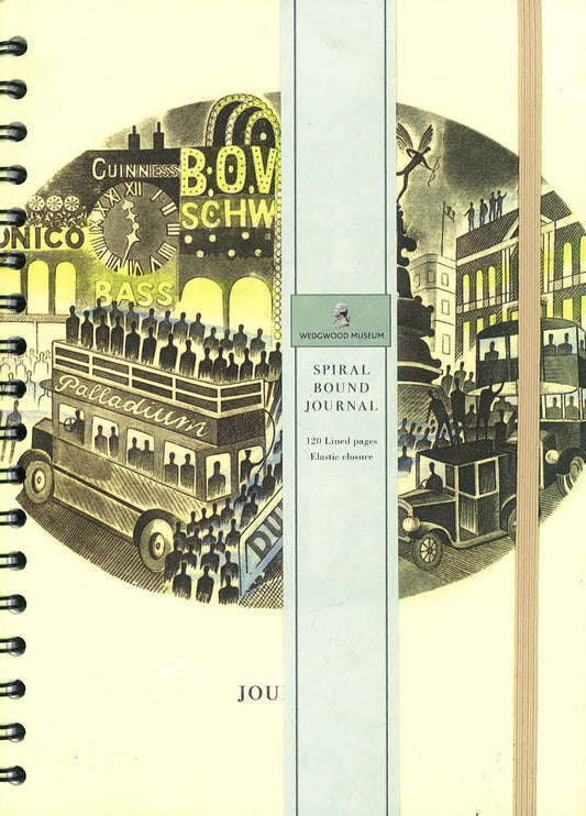 Wedgwood Museum Piccadilly Circus Designed Spiral Journal