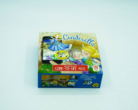 Cinderella: Come-To-Life Puzzle And Storybook