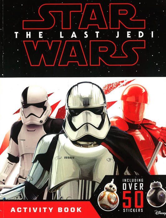 Star Wars The Last Jedi Activity Book with Stickers