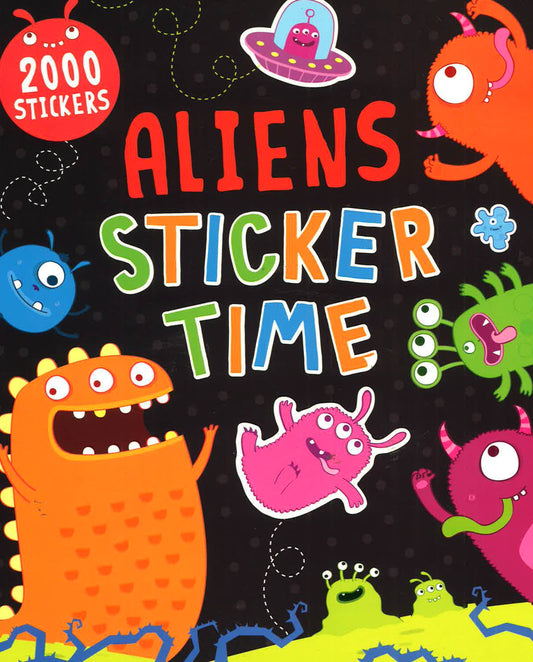 Aliens Sticker Time