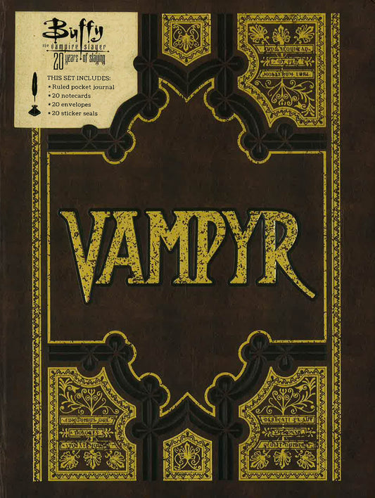 Buffy The Vampire Slayer Vampyr Stationery Set