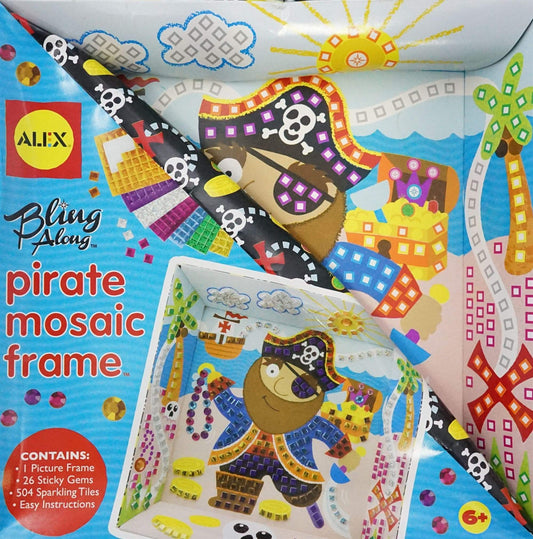 ALEX BLING ALONG PIRATE MOSAIC FRAME