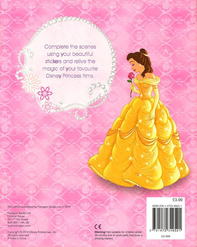 Disney Princess Sticker Scenes: Over 40 stickers!