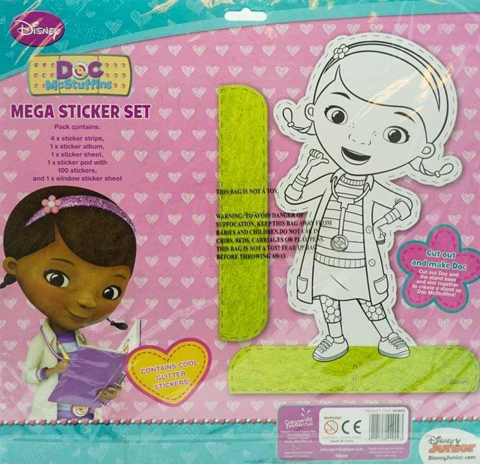 Doc Mcstuffins Mega Sticker Set