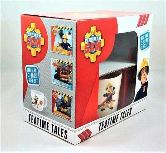 Fireman Sam: Mug and 3-Book Gift Set