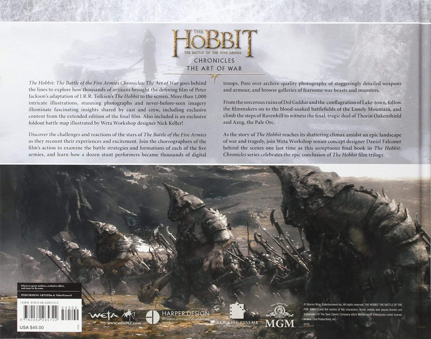 The Hobbit: The Battle Of The Five Armies Chronicles (Hb)